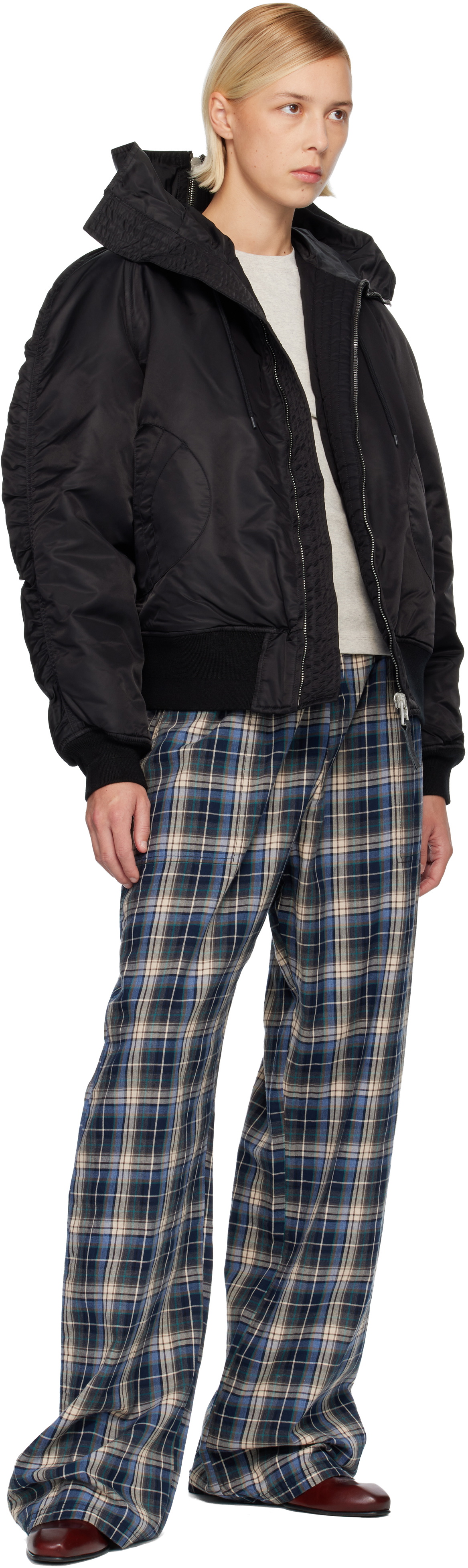 ERL Black Flight Bomber Jacket