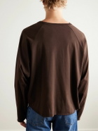 The Row - Jameson Cotton-Jersey T-Shirt - Brown