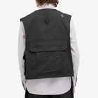 South2 West8 Men's Tenkara Nylon Vest in Black