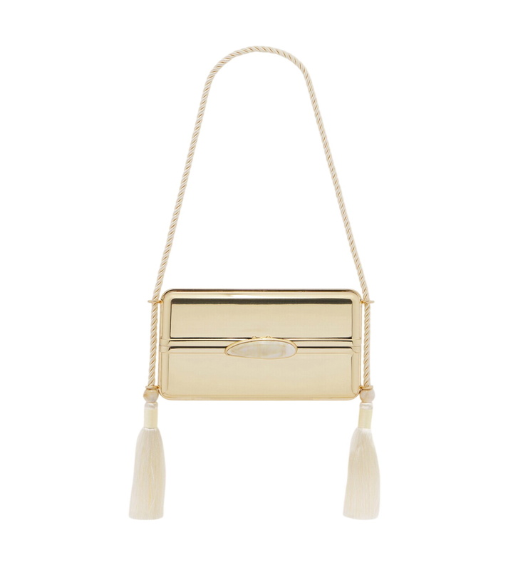 Photo: Simkhai Roma tasseled shoulder bag