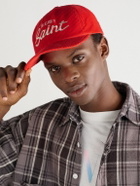 SAINT Mxxxxxx - Secret Logo-Embroidered Cotton-Corduroy Baseball Cap