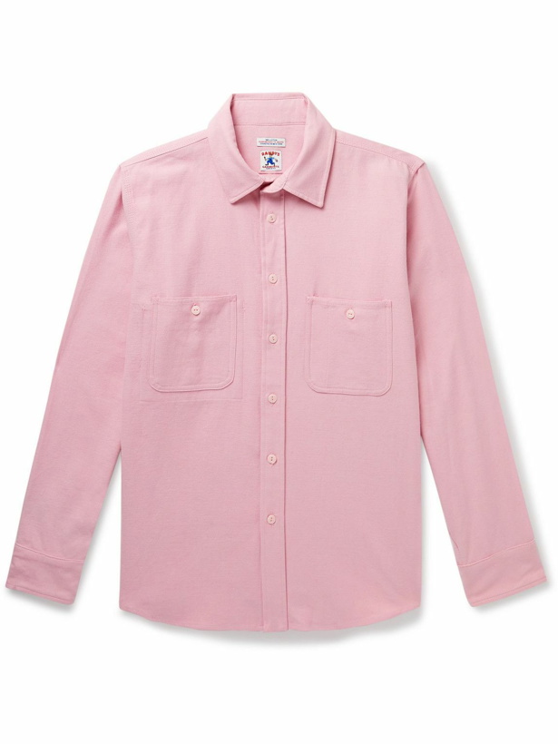 Photo: Randy's Garments - Brushed-Cotton Shirt - Pink