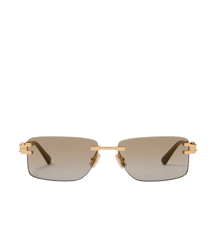 Photo: Bottega Veneta Rectangular sunglasses