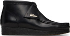 Clarks Originals Black Wallabee Desert Boots