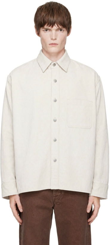 Photo: colbo Off-White Denim Overshirt