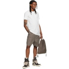 Rick Owens Gray Tower Cargobela Shorts