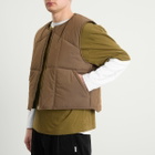Unlikely Dry Goods Men's Reversible Utility Vest in Brown