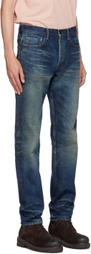 John Elliott Indigo 'The Daze' Jeans