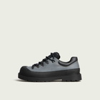 Birkenstock Men's Prescott Lace Low in Basalt Grey Oiled Leather