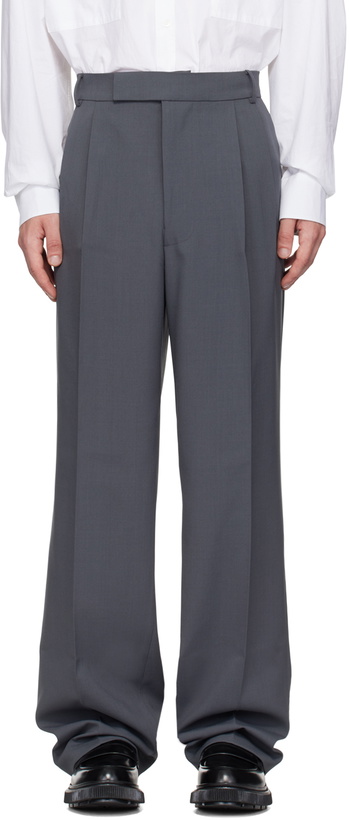 Photo: The Frankie Shop Gray Beo Trousers