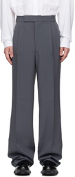 The Frankie Shop Gray Beo Trousers