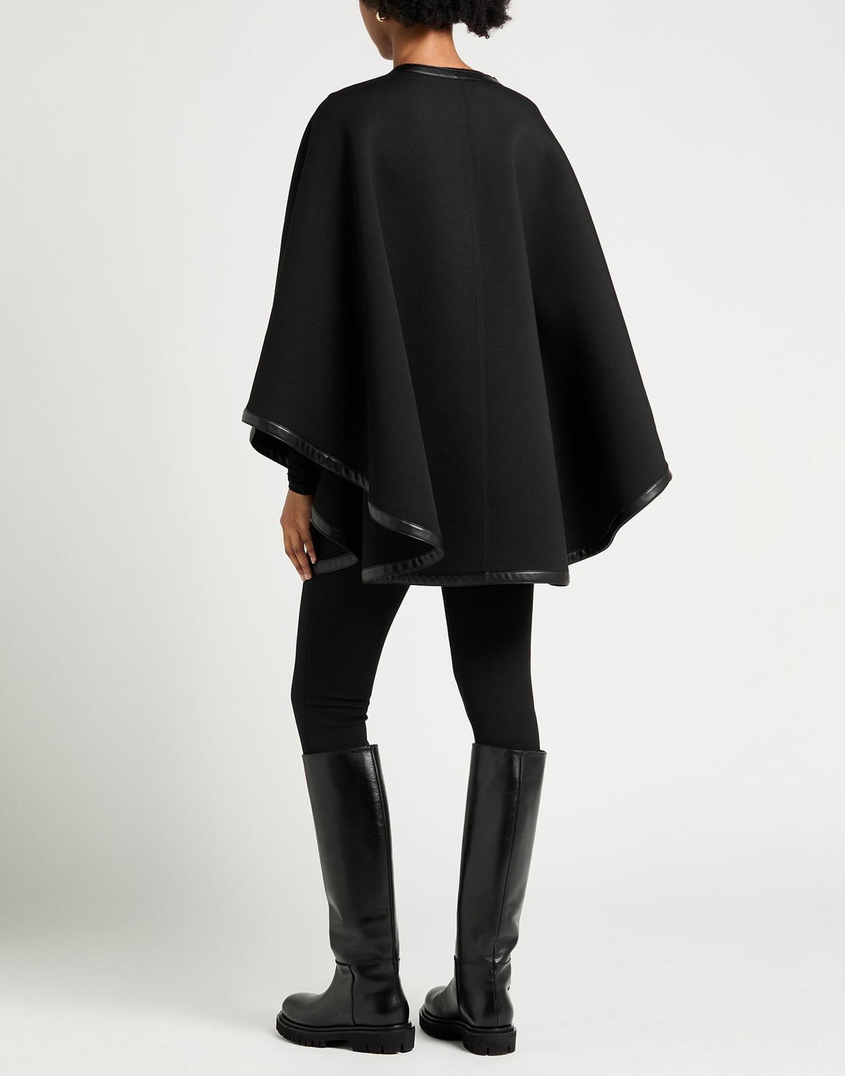 Karl Lagerfeld Womens Cape in Black