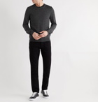 Hugo Boss - Slim-Fit Virgin Wool Sweater - Black