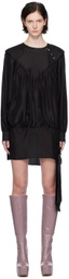 SC103 Black Angel Minidress