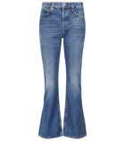 Toteme - Mid-rise flared cropped jeans