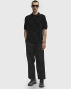 Carhartt WIP S/S Checker Polo Black Men