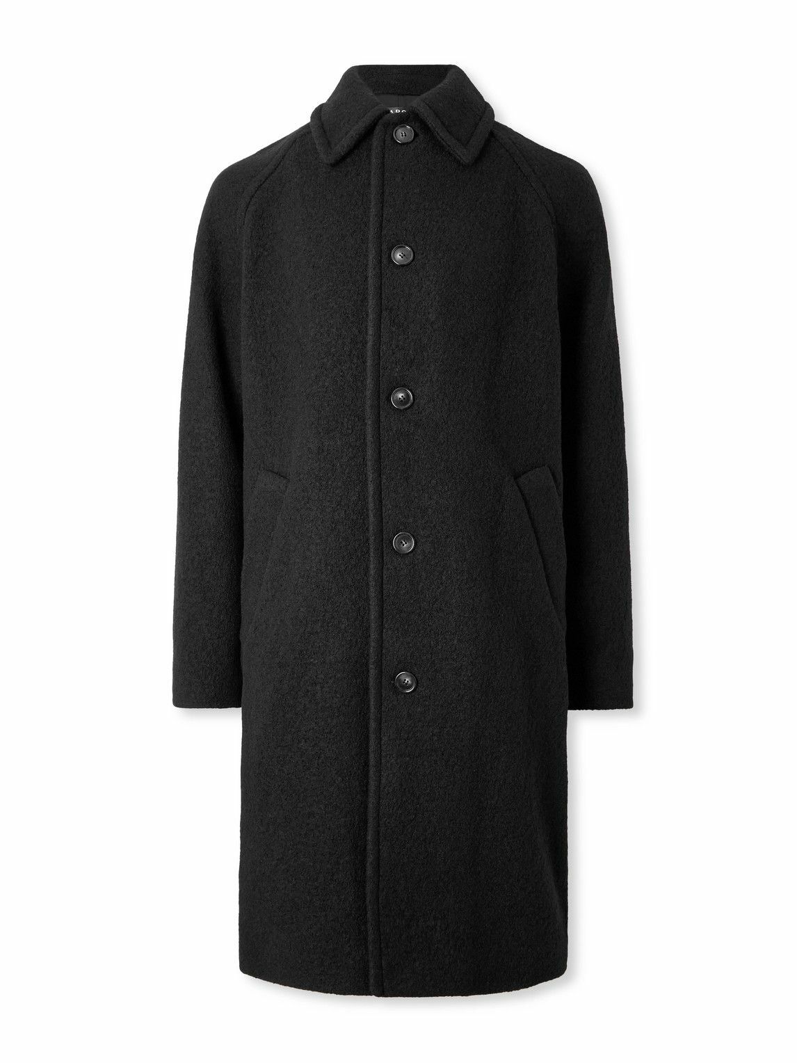 A.P.C. - Herringbone Wool-Blend Coat - Gray A.P.C.