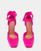 Steve Madden Larina Heels in Hot Pink Satin