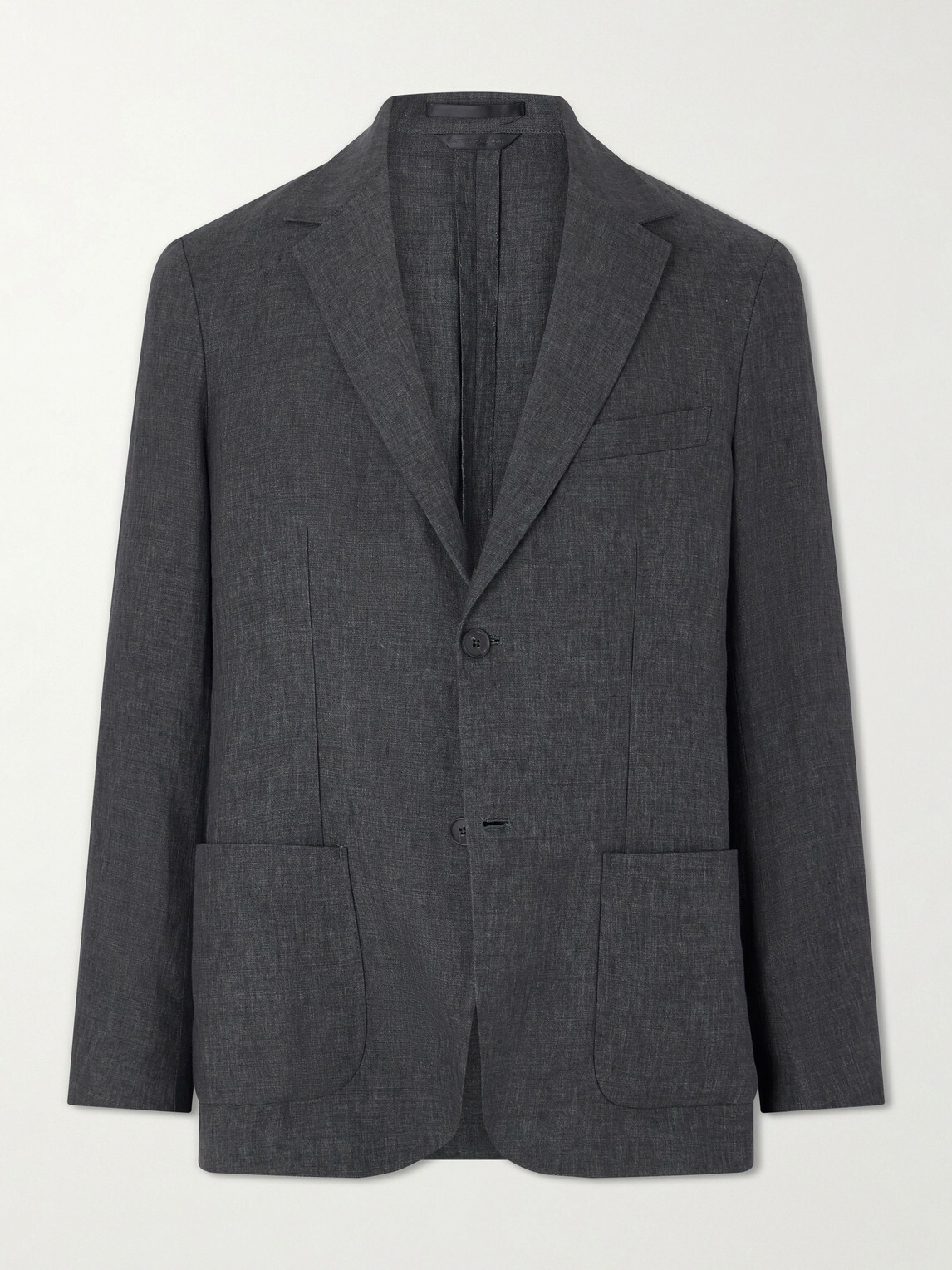 Sunspel - Linen Suit Jacket - Gray