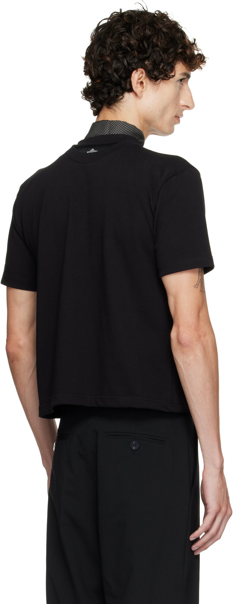 HODAKOVA Black Double T-shirt