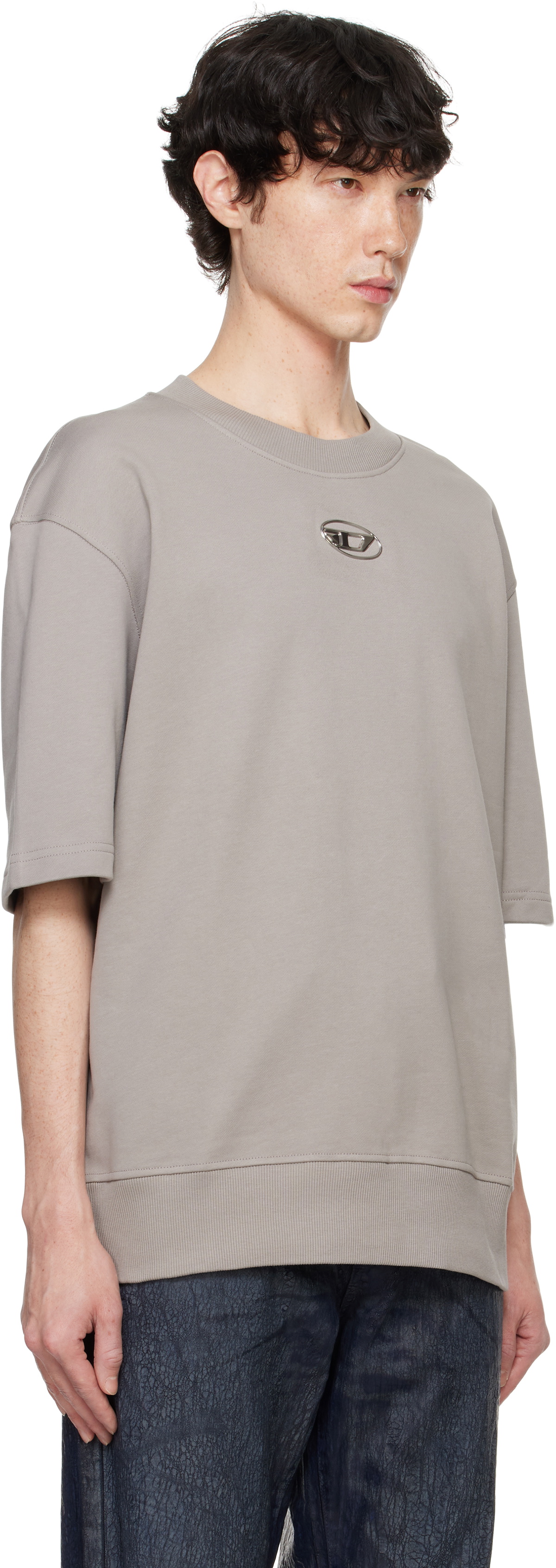 Diesel Gray S-Cooling-L1 T-shirt