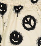 Molo - Avart Peace Smile cotton shorts