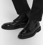 Officine Creative - Stanford Polished-Leather Boots - Men - Black