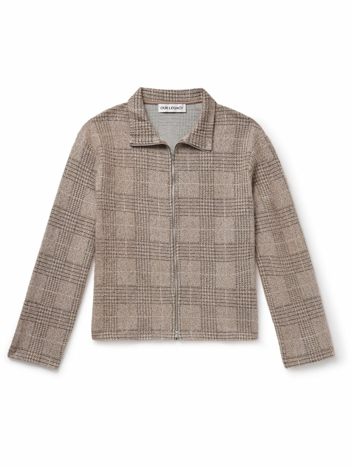 トップス OUR LEGACY CARDIGAN Our Legacy Academy Cardigan Airy Alpaca - Pepe Nero – Kith