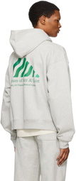 Museum of Peace & Quiet Gray Library Hoodie