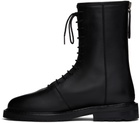Legres Black Combat Boots