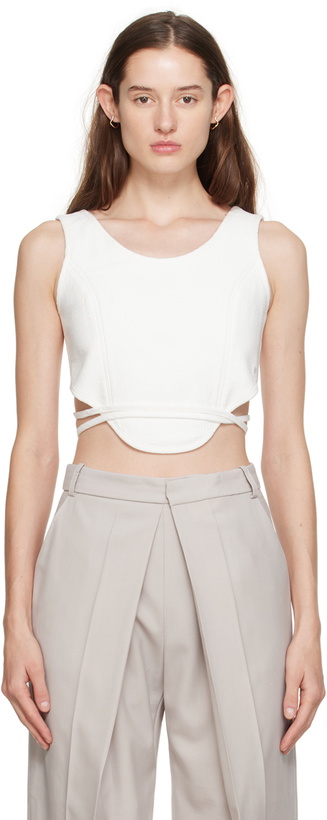 Photo: LOW CLASSIC White Convertible Tank Top