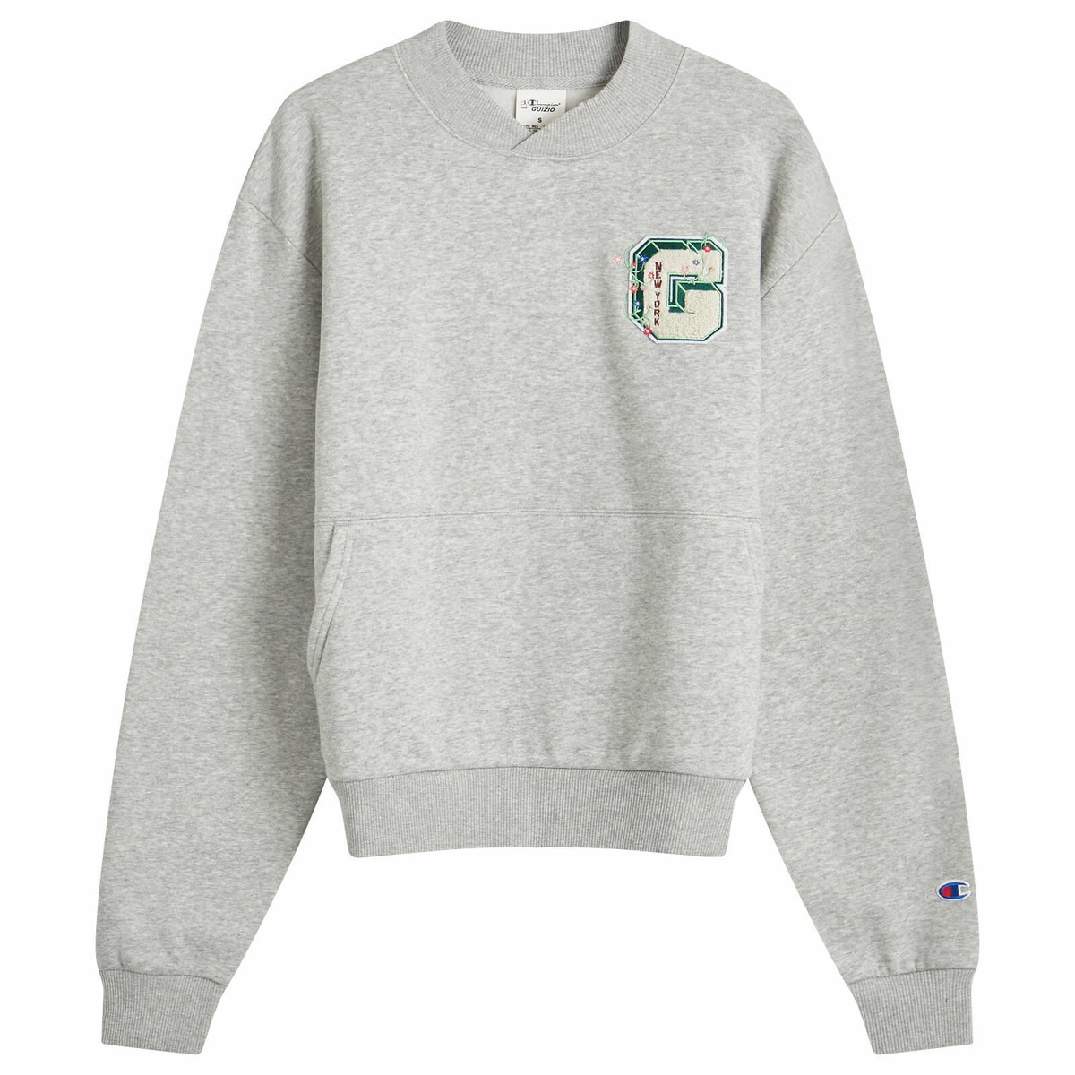 Champion Women's x Guizio Sweatshirt in Oxford Grey