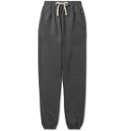 BILLY - Cloud Tapered Loopback Cotton-Jersey Sweatpants - Gray