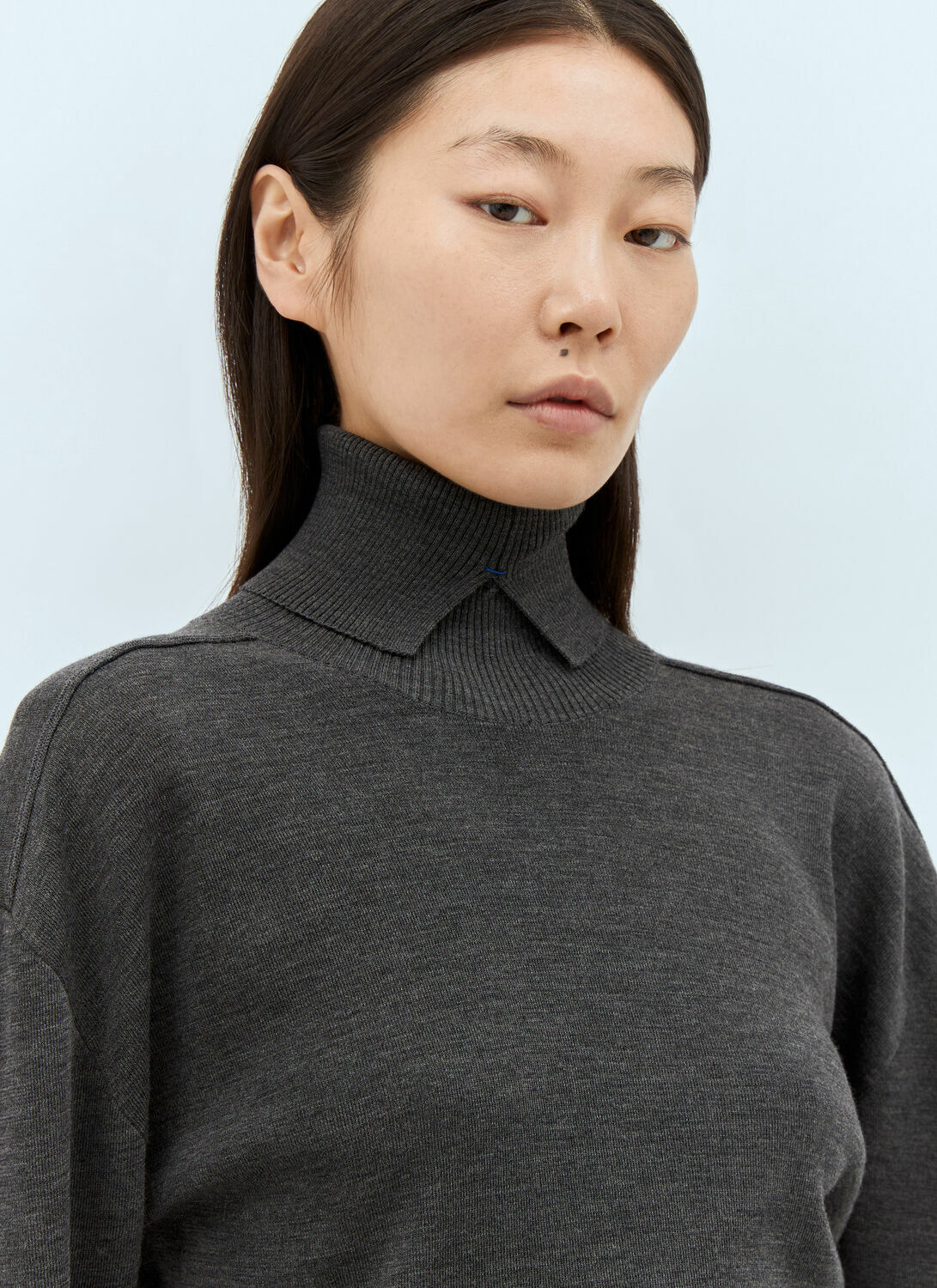 Burberry Wool High Neck Sweater