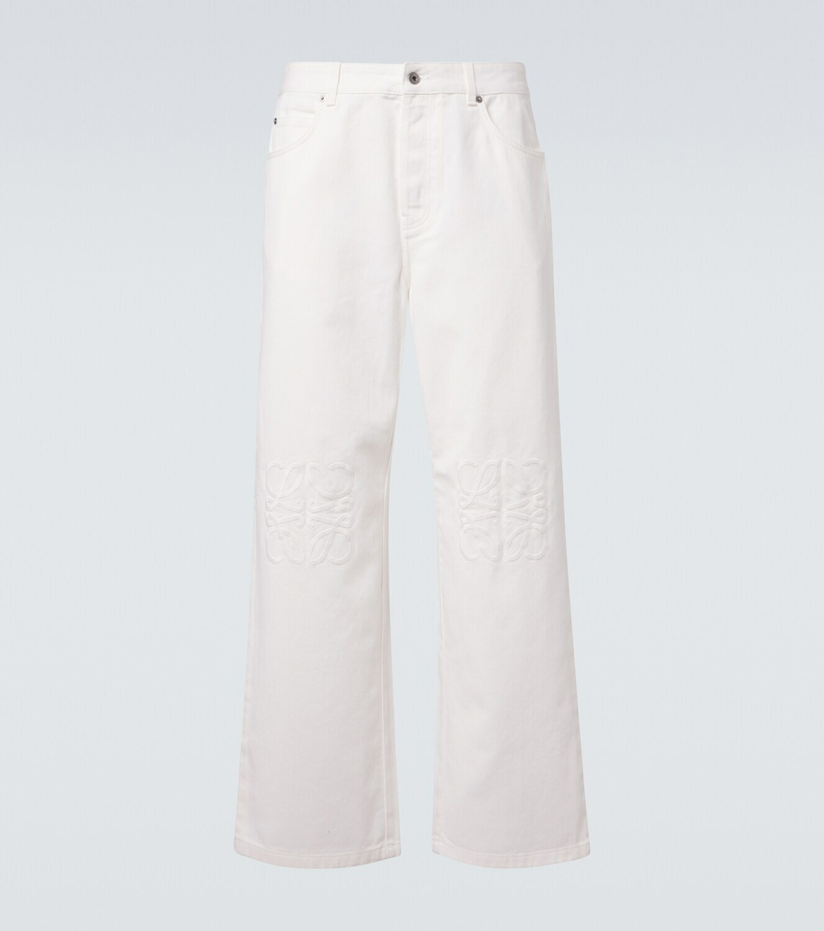 Loewe Anagram wide-leg jeans