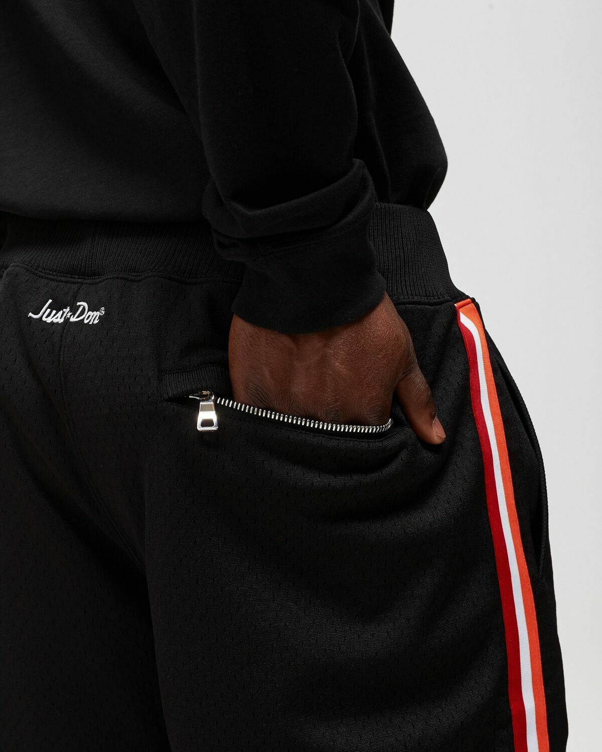 Mitchell & Ness JUST DON MIAMI HEAT SHORT Black Mens Sport & Team Short