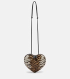 Alaïa Le Cœur calf hair shoulder bag