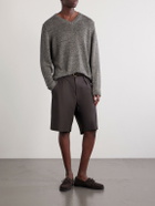 Massimo Alba - Leo Knitted Linen Sweater - Gray
