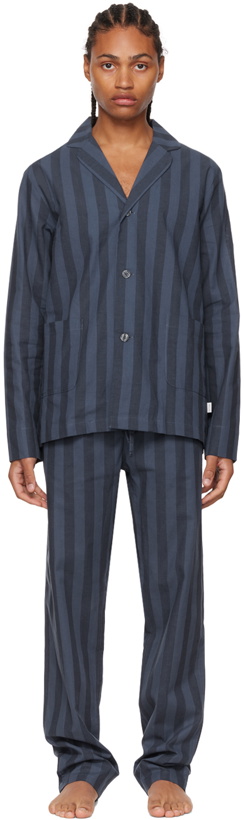 Photo: Paul Smith Blue Stripe Pyjama Set