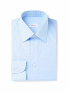 Brioni - Light-Blue Cotton-Poplin Shirt - Blue