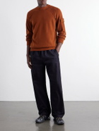Stone Island - STONE ISLAND GHOST Cashmere Sweater - Orange