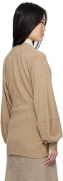The Garment Beige Como Sleeve Cardigan