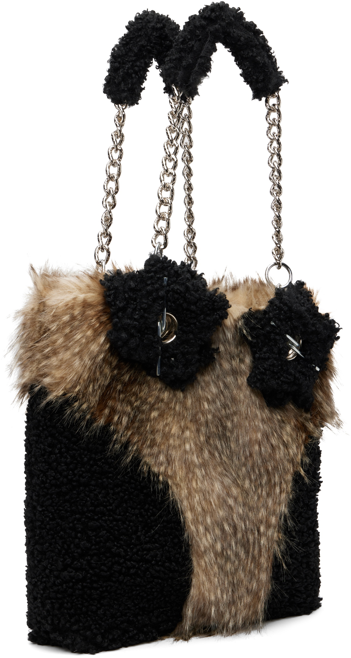 Chopova Lowena Multicolor Fleece Tote