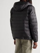 Outerknown - Reversible Quilted Ripstop Down Hooded Jacket - Black