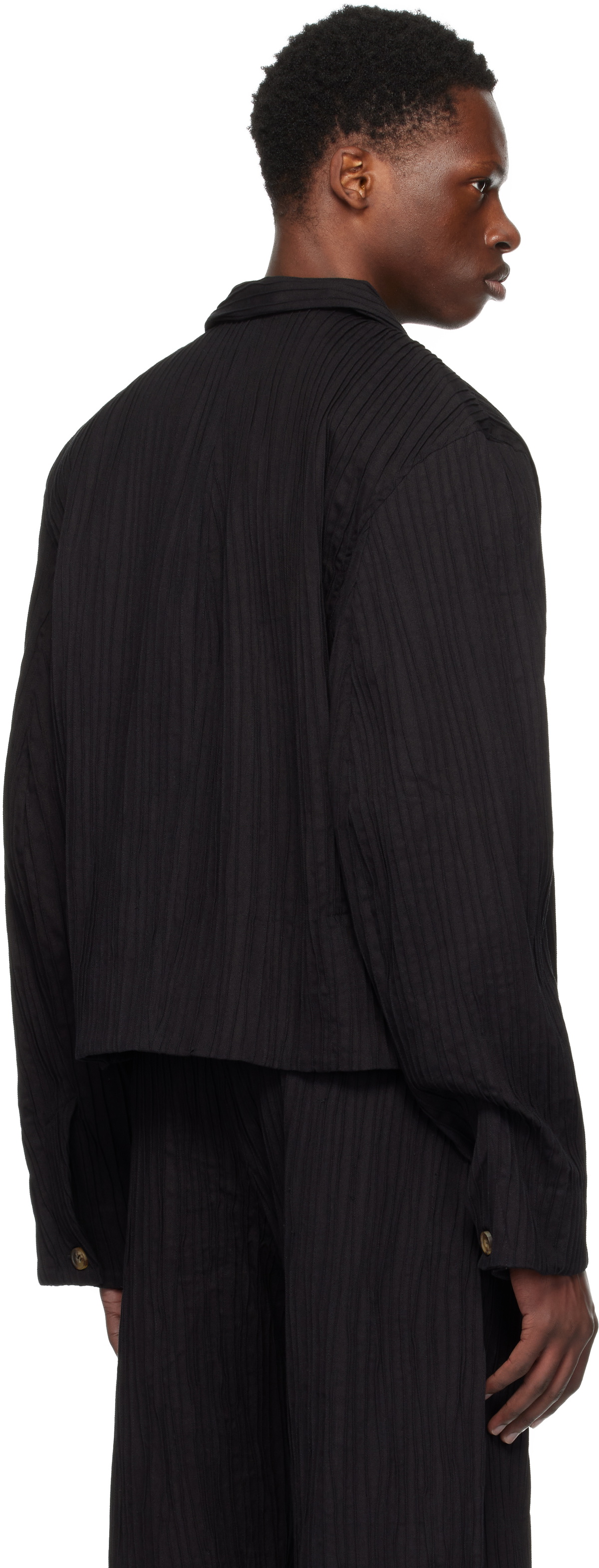 Tondolo Black Gilled Jacket