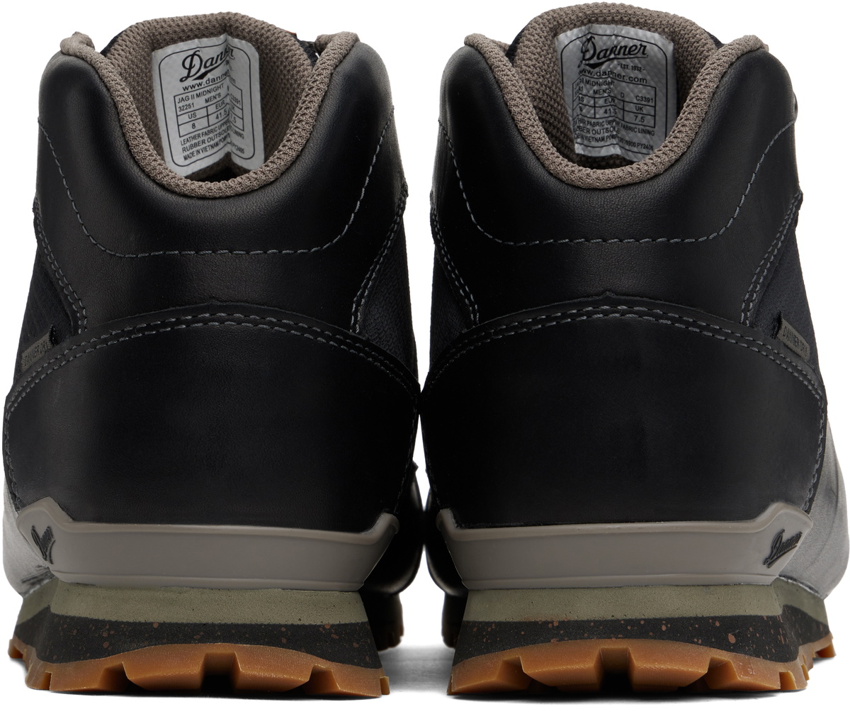 danner jag carbon black