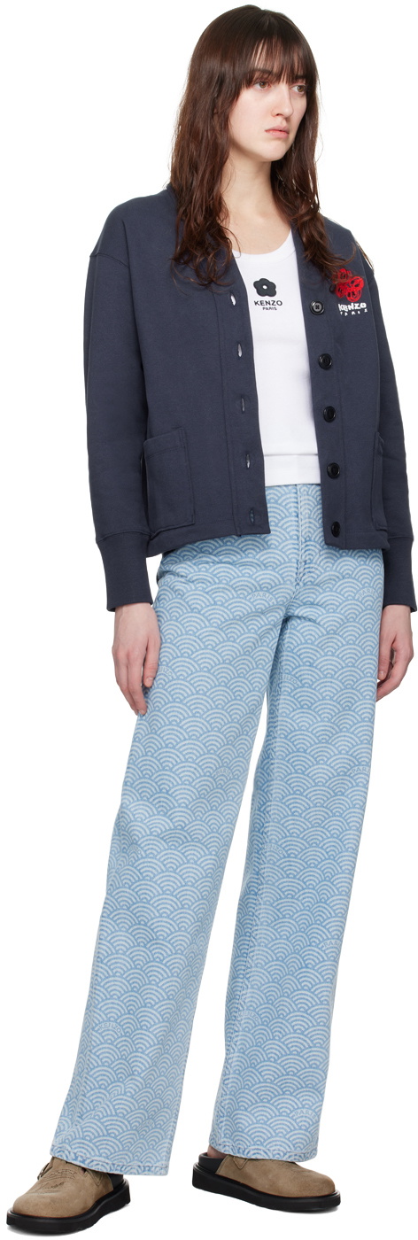 Korango Standing out from the Crowd Cardigan - Navy main image 0