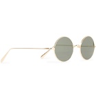 Cubitts - Guilford Round-Frame Gold-Tone Metal Sunglasses - Gold