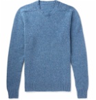 Anderson & Sheppard - Mélange Wool Sweater - Blue