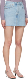 Levi's Blue Icon Miniskirt